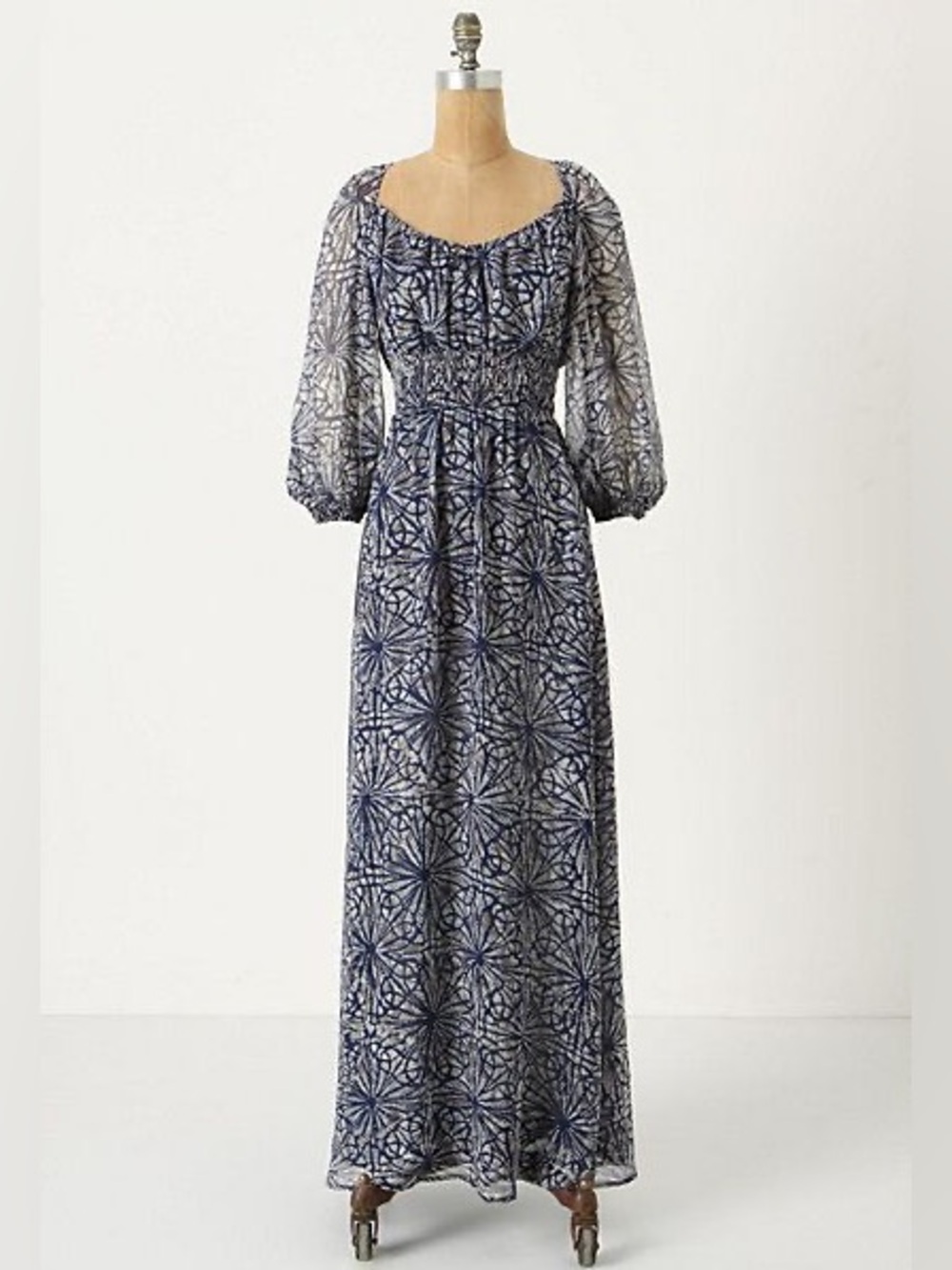 Edmé & Esyllte Chroma Silk Maxi Dress
